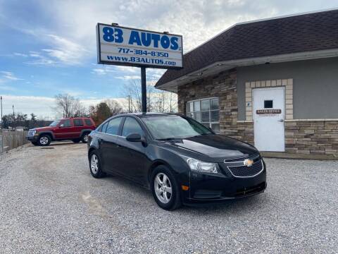 2011 Chevrolet Cruze for sale at 83 Autos in York PA