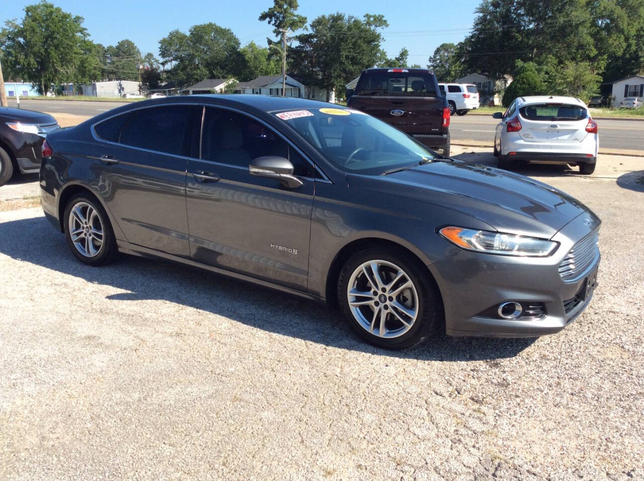 2015 Ford Fusion Hybrid for sale at SPRINGTIME MOTORS in Huntsville, TX