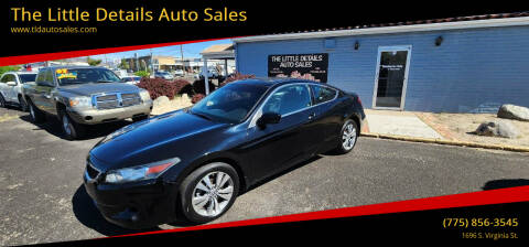 2008 Honda Accord for sale at The Little Details Auto Sales in Reno NV