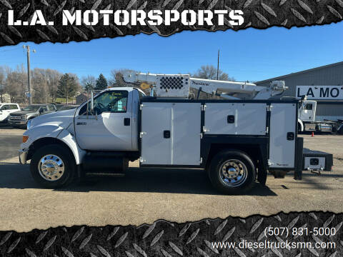 2006 Ford F-750 Super Duty for sale at L.A. MOTORSPORTS in Windom MN