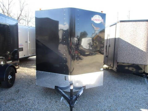 2022 Continental Cargo Sunshine 6x12 Vnose Ramp Door