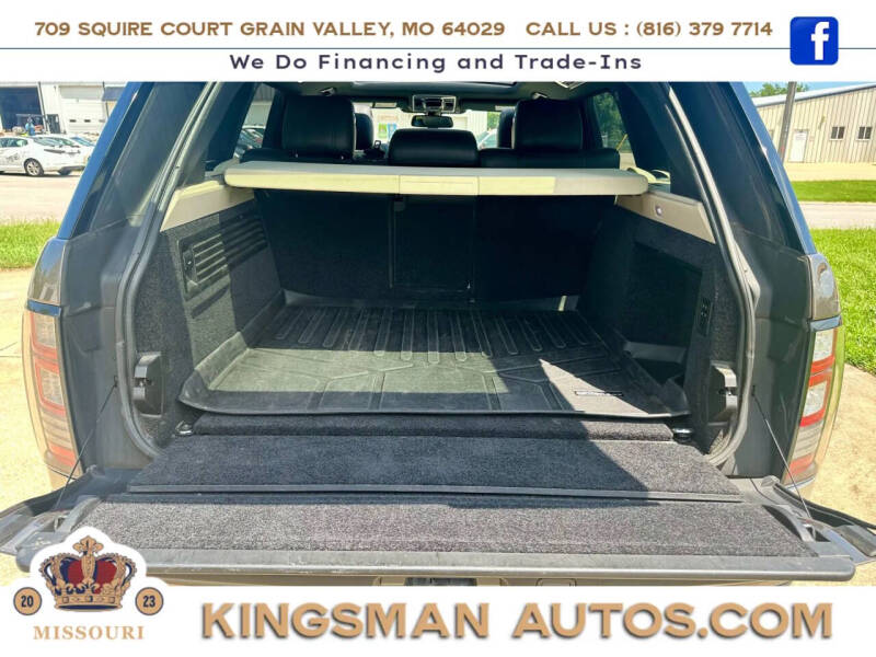 2013 Land Rover Range Rover Supercharged