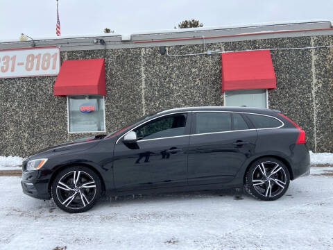 2017 Volvo V60 for sale at CROSSROADS AUTO SALES OF EAU CLAIRE, LLC in Eau Claire WI