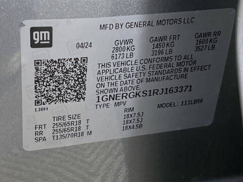 2024 Chevrolet Traverse LT