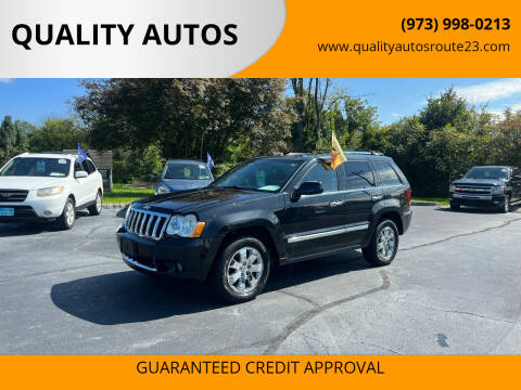 2008 Jeep Grand Cherokee for sale at QUALITY AUTOS in Hamburg NJ