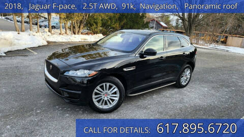 2018 Jaguar F-PACE for sale at Carlot Express in Stow MA
