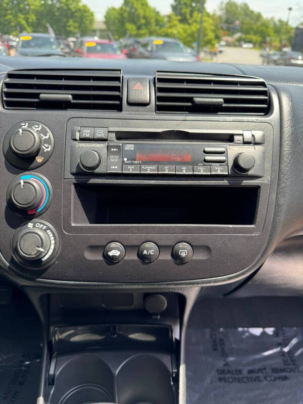 2005 Honda Civic Value Package