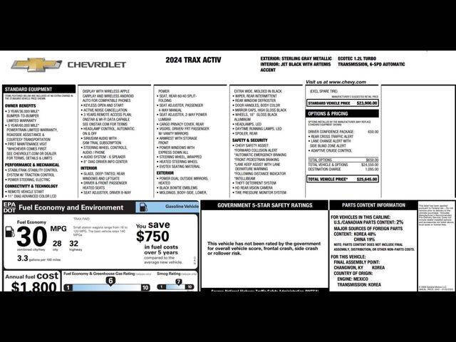2024 Chevrolet Trax ACTIV