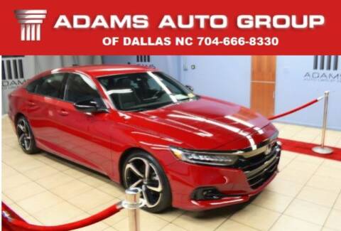 2021 Honda Accord for sale at Adams Auto Group Inc. in Charlotte NC