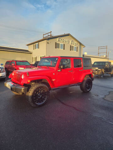 2015 Jeep Wrangler Unlimited for sale at Brown Boys in Yakima WA