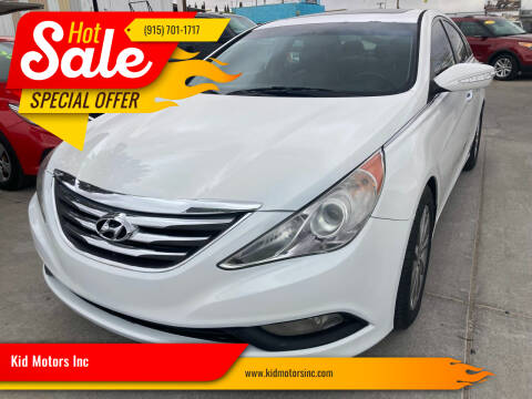 2014 Hyundai Sonata for sale at Kid Motors Inc in El Paso TX