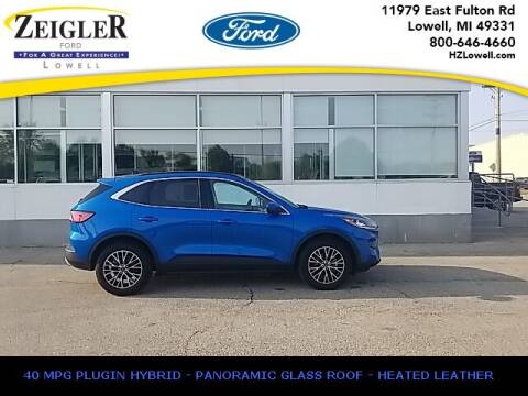 2021 Ford Escape Plug-In Hybrid for sale at Zeigler Ford of Plainwell- Jeff Bishop in Plainwell MI