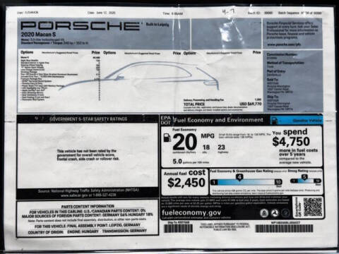 2020 Porsche Macan S