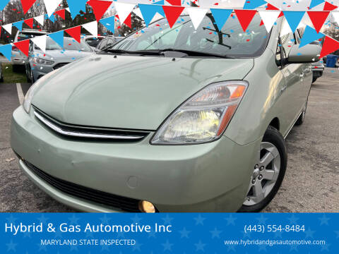 2007 Toyota Prius for sale at Hybrid & Gas Automotive Inc in Aberdeen MD