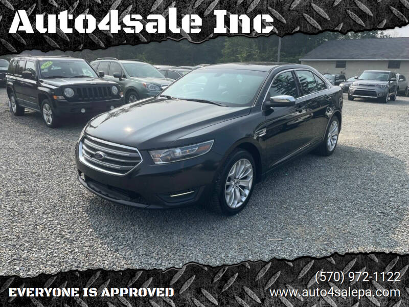 2015 Ford Taurus for sale at Auto4sale Inc in Mount Pocono PA