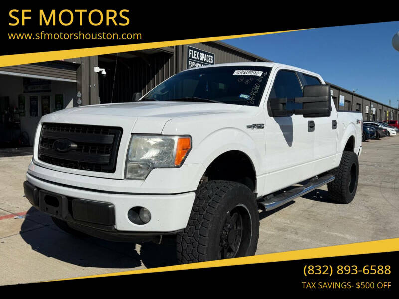 2014 Ford F-150 for sale at SF MOTORS in Houston TX