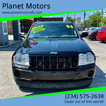 2006 Jeep Grand Cherokee for sale at Planet Motors in Youngstown OH
