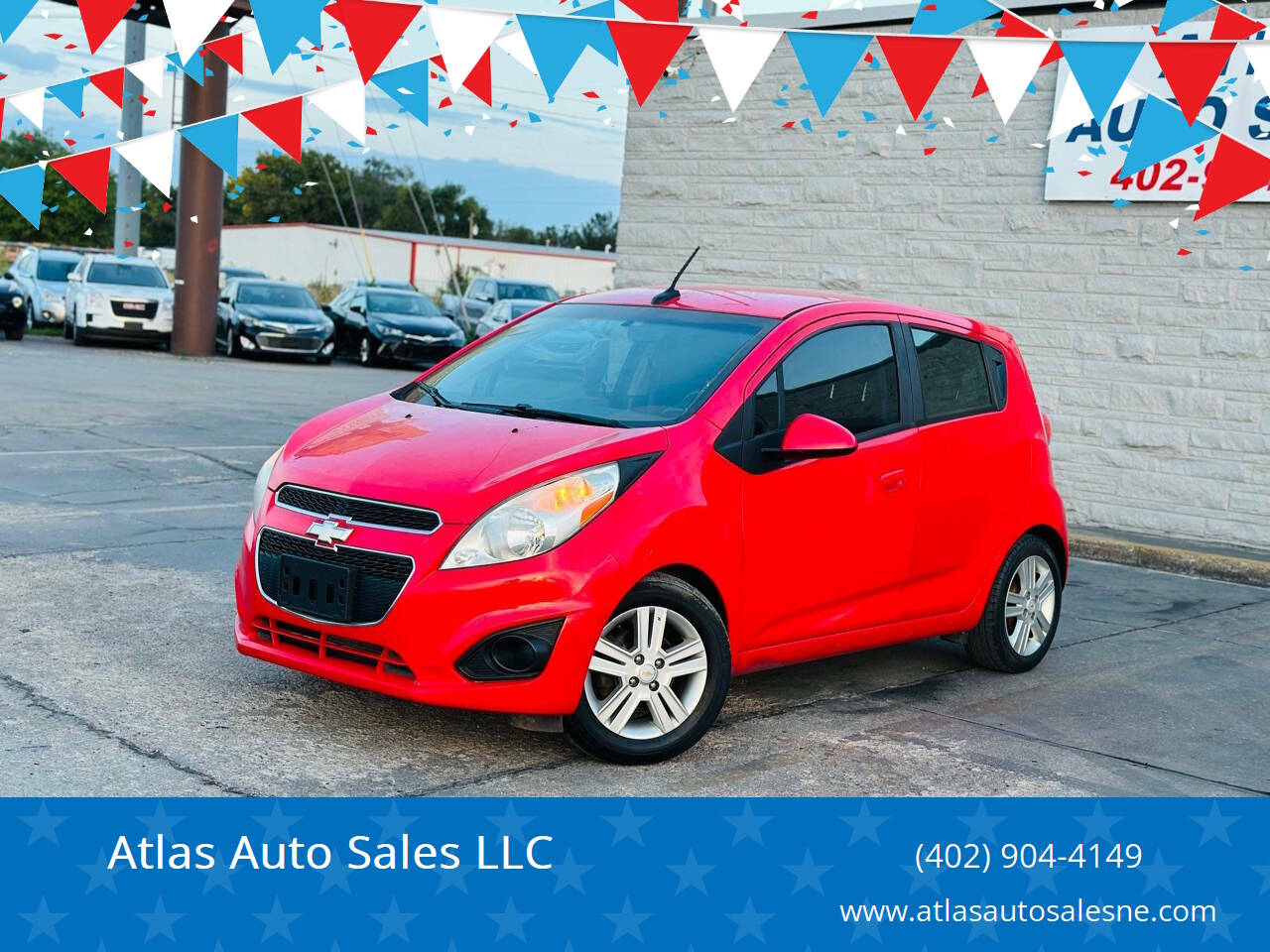 2013 Chevrolet Spark for sale at Atlas Auto Sales LLC in Lincoln, NE