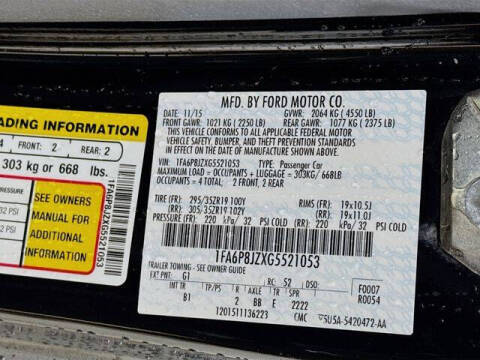 2016 Ford Mustang Shelby GT350