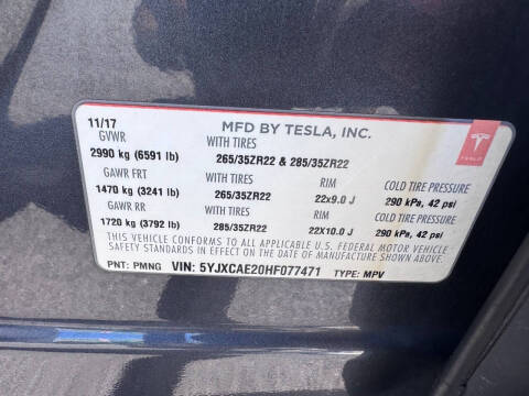 2017 Tesla Model X 75D