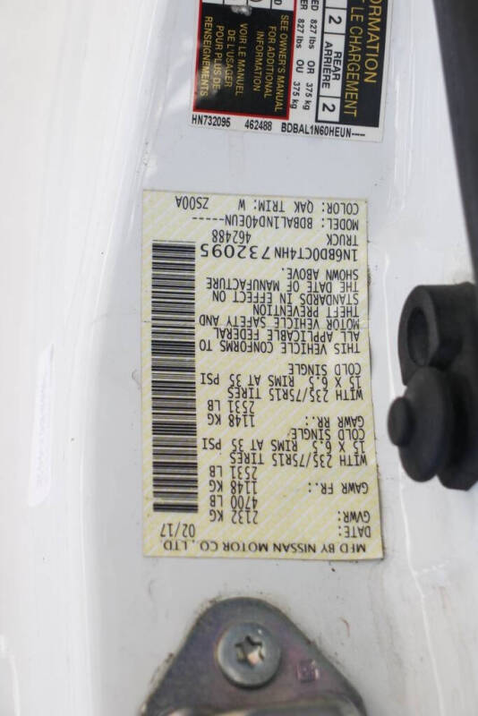 2017 Nissan Frontier S