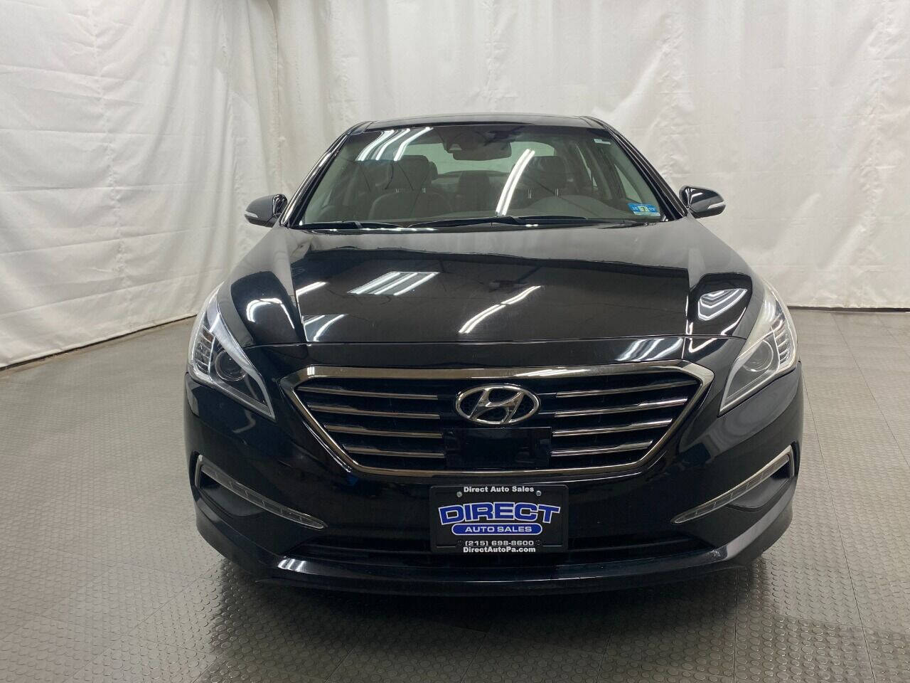 2015 Hyundai Sonata Limited 4dr Sedan - Black exterior view 3