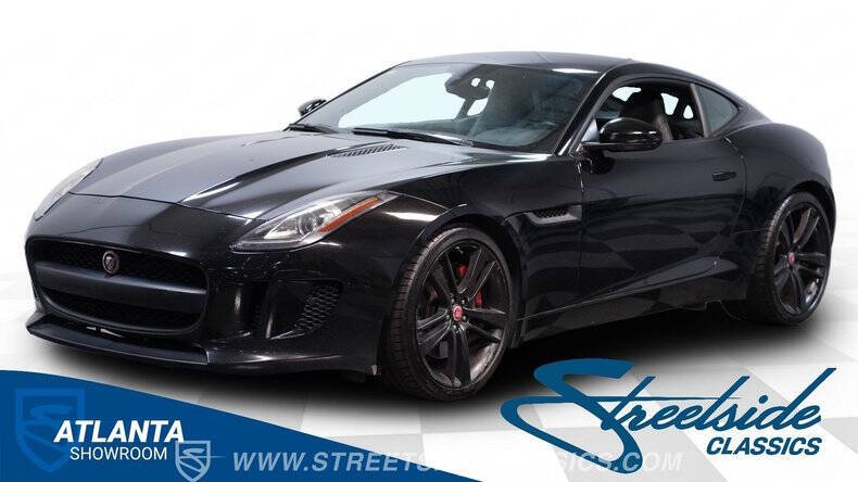 Black 2016 Jaguar F-TYPE Base 2dr Coupe 6M 1
