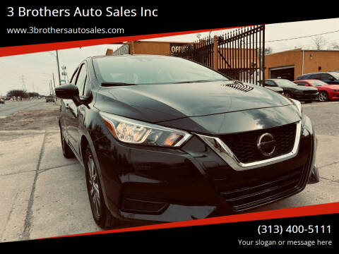 2021 Nissan Versa for sale at 3 Brothers Auto Sales Inc in Detroit MI