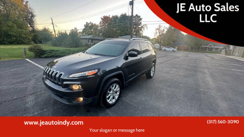 2014 Jeep Cherokee for sale at JE Auto Sales LLC in Indianapolis IN