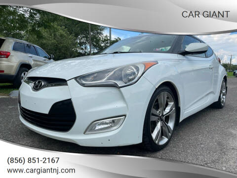 2012 Hyundai Veloster for sale at Car Giant in Pennsville NJ