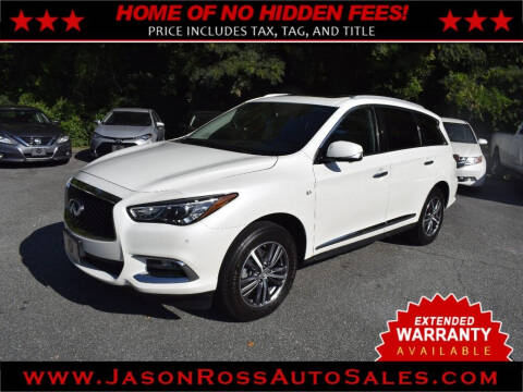 2017 Infiniti QX60 for sale at Jason Ross Auto Sales in Burlington NC