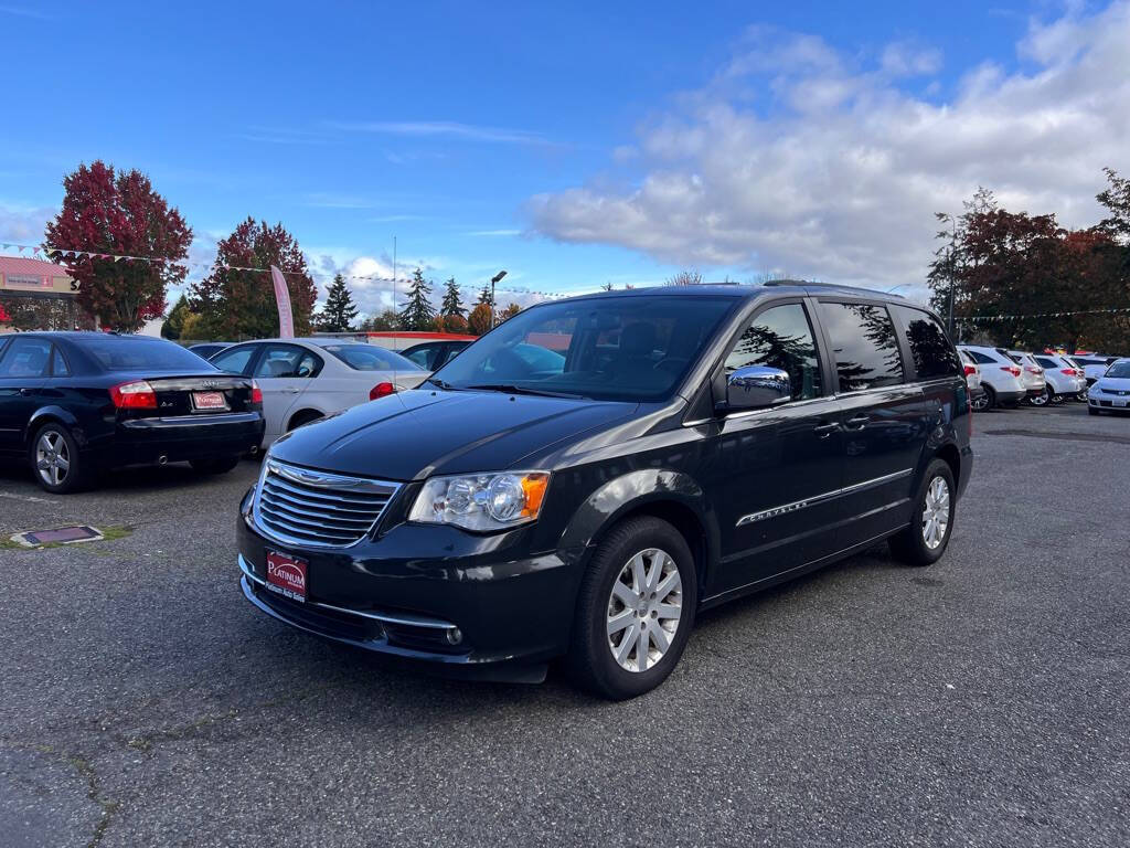 2012 Chrysler Town and Country for sale at PLATINUM AUTO SALES INC in Lacey, WA