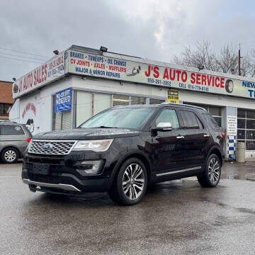 2016 Ford Explorer for sale at J1 Auto Sales in Covington KY