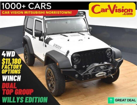 2015 Jeep Wrangler for sale at Car Vision Buying Center in Norristown PA