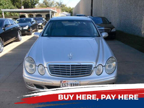 2003 Mercedes-Benz E-Class for sale at German Exclusive Inc in Dallas TX