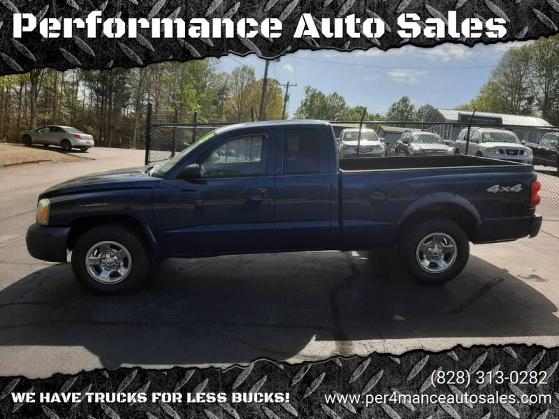 2005 Dodge Dakota for sale at Performance Auto Sales in Hickory NC