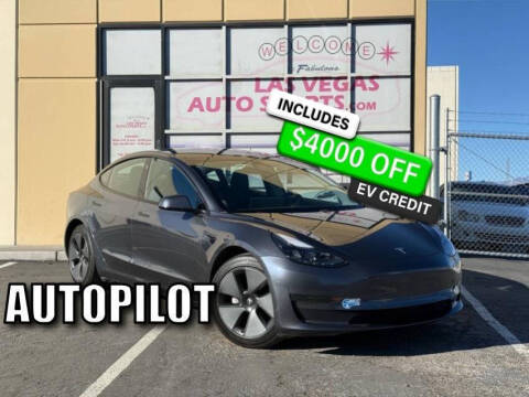 2021 Tesla Model 3 for sale at Las Vegas Auto Sports in Las Vegas NV