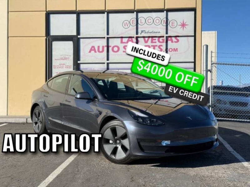 2021 Tesla Model 3 for sale at Las Vegas Auto Sports in Las Vegas NV