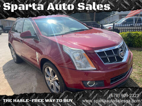 2012 Cadillac SRX for sale at Sparta Auto Sales in Jonesboro GA