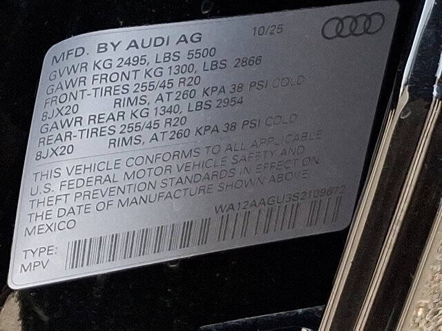 2025 Audi Q5 quattro Premium Plus TFSI