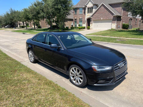 2013 Audi A4 for sale at PRESTIGE OF SUGARLAND in Stafford TX