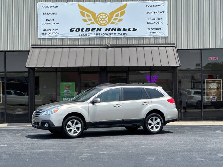 2014 Subaru Outback for sale at Golden Wheels Auto in Wellford, SC