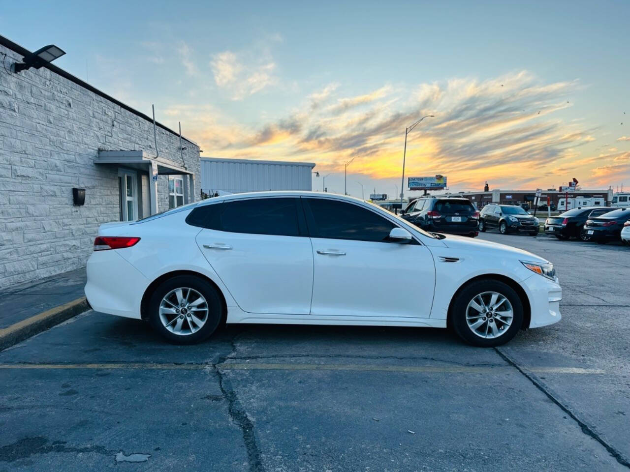 2016 Kia Optima for sale at Atlas Auto Sales LLC in Lincoln, NE