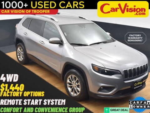 2021 Jeep Cherokee for sale at Car Vision of Trooper in Norristown PA