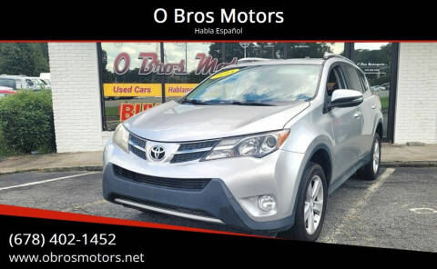 2014 Toyota RAV4 for sale at O Bros Motors in Marietta GA