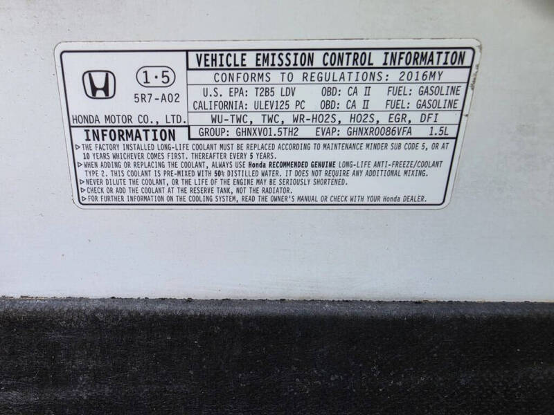 2016 Honda Fit EX