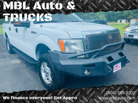 2011 Ford F-150 for sale at MBL Auto & TRUCKS in Woodford VA