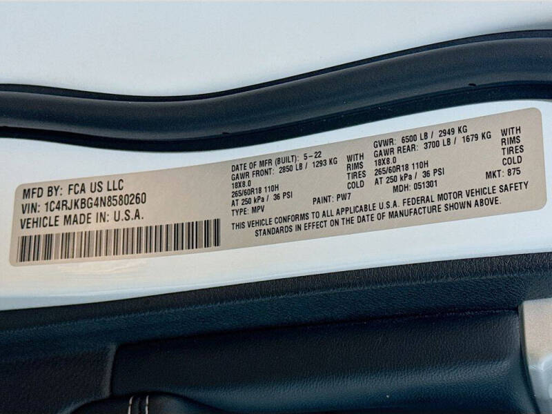 2022 Jeep Grand Cherokee L Limited