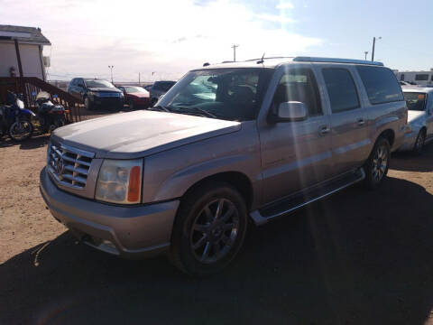 2004 Cadillac Escalade ESV for sale at PYRAMID MOTORS - Fountain Lot in Fountain CO
