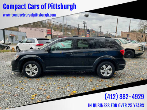 2012 Dodge Journey for sale at Compact Cars of Pittsburgh in Pittsburgh PA